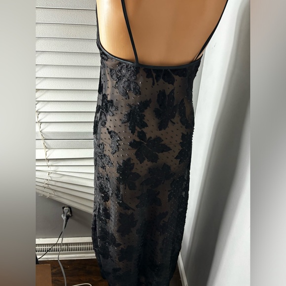 Fantasies by Morgan Taylor Sexy Nightgown lace velvet size S - Picture 8 of 16